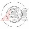 PEUGE 4246A7 Brake Disc